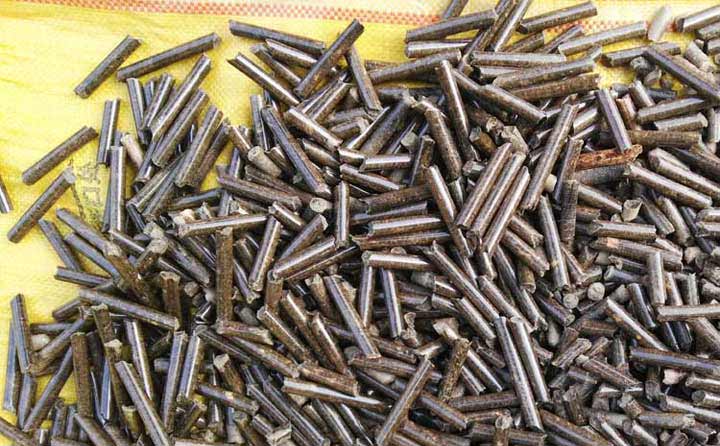 木屑顆粒機生產的顆粒實拍 木屑顆粒機生產的顆粒實拍