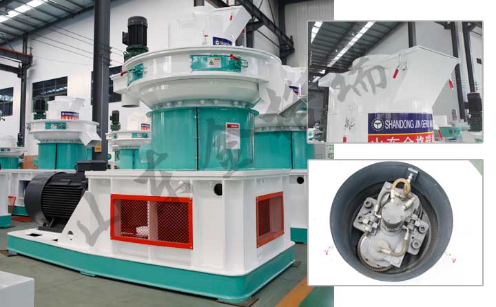 生物質顆粒機設備內部結構圖 生物質顆粒機設備內部結構圖