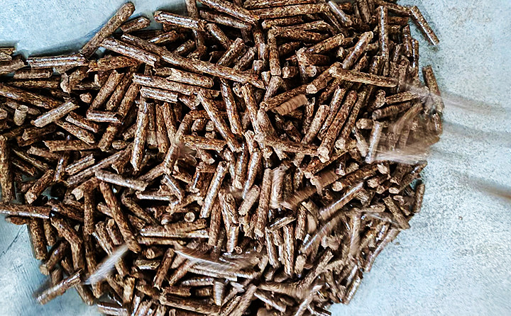 鋸末顆粒機的顆粒燃料 鋸末顆粒機的顆粒燃料